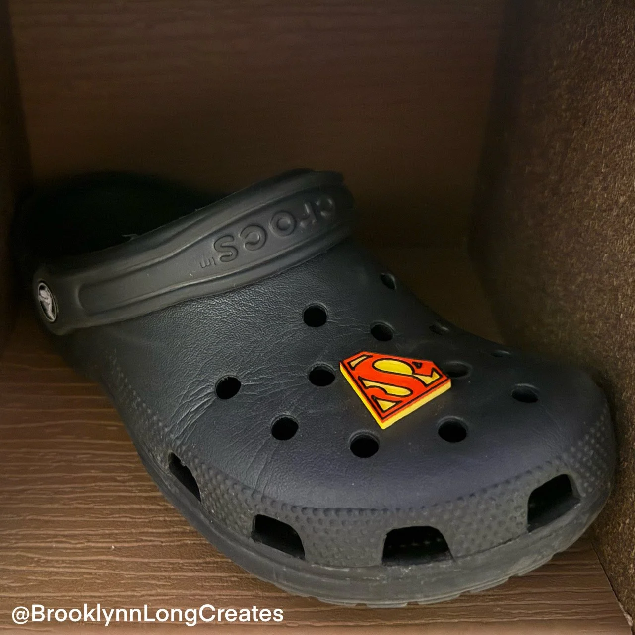 superman croc charm .JPG