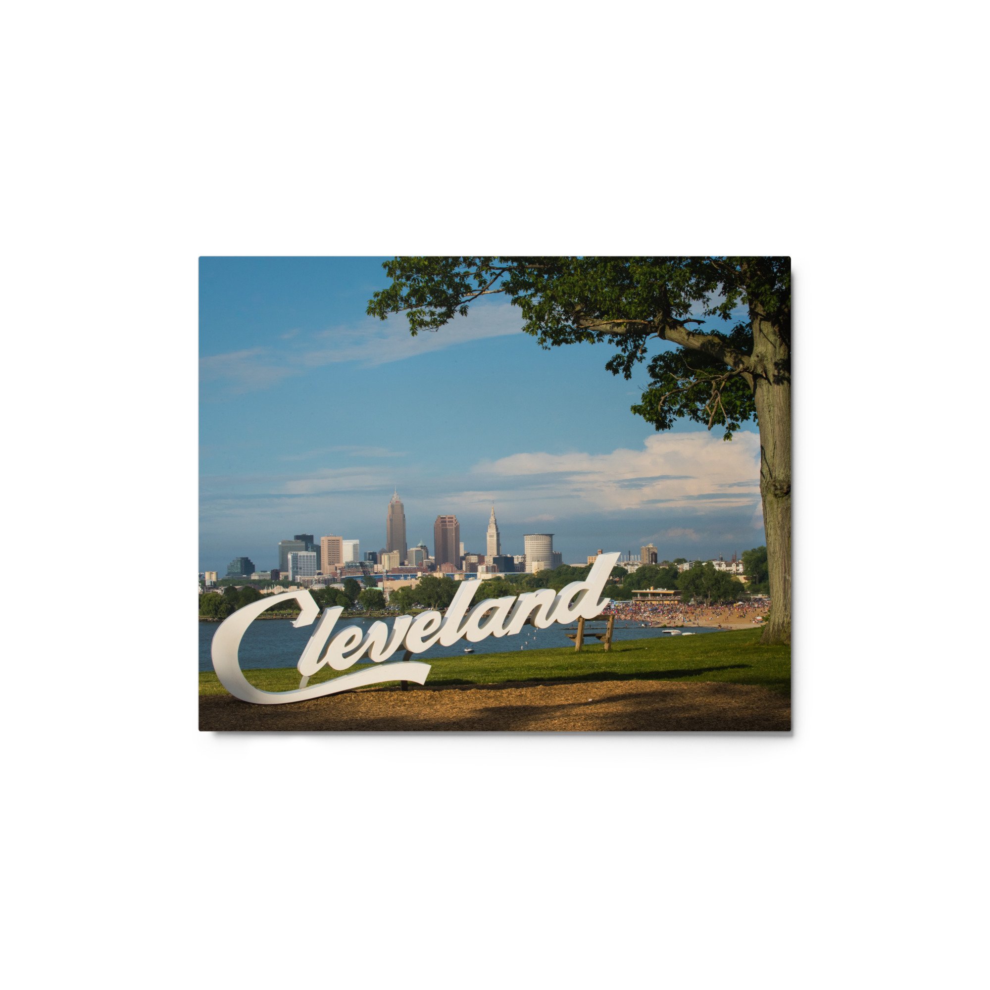 Cleveland Script Edgewater - Metal — Big Picture Cleveland