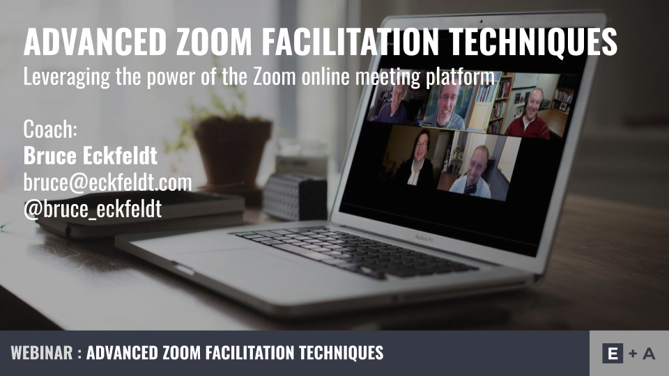 Advanced Zoom Facilitation Techniques