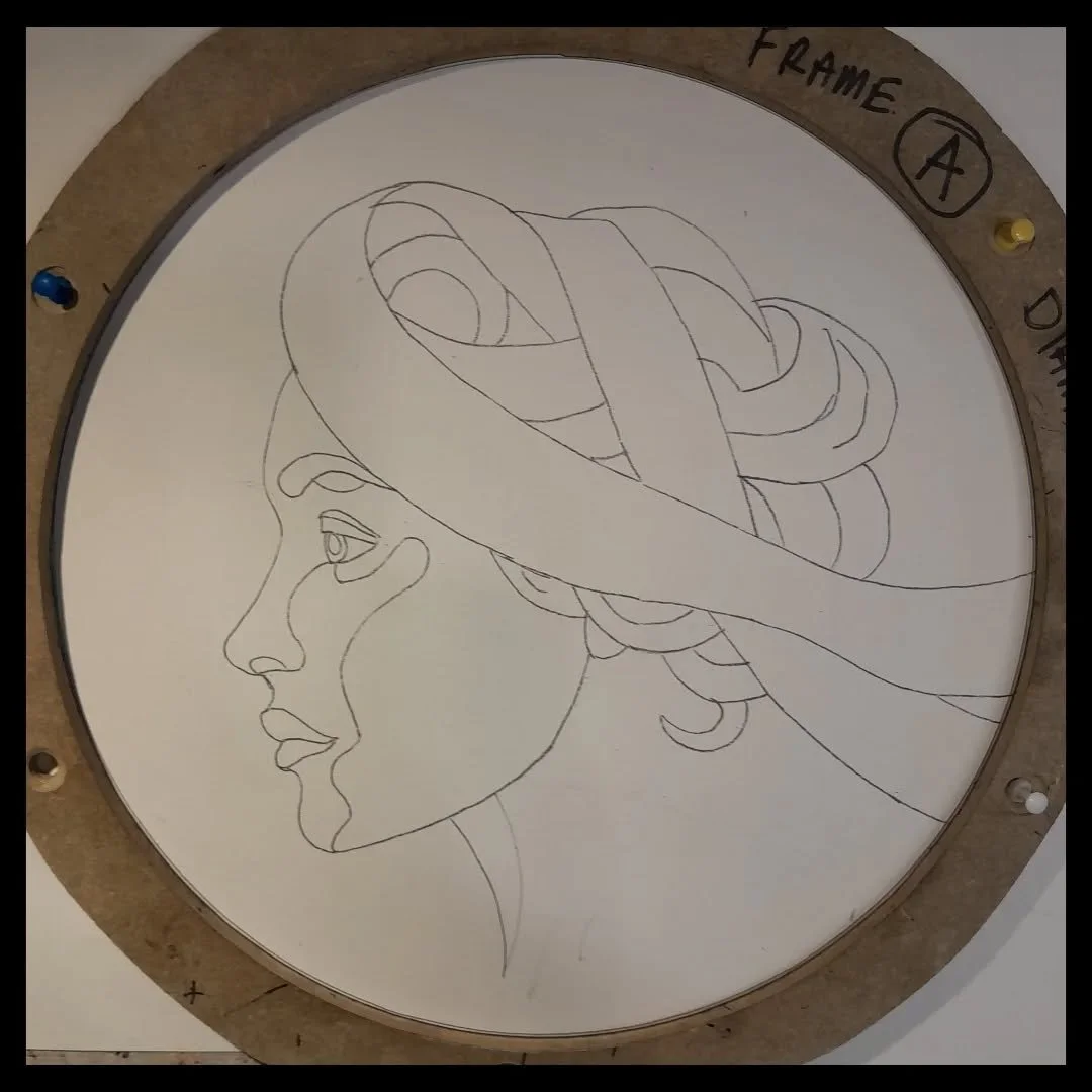 Work in progress....

Tiffany style stained glass. 

305mm diameter. 

#deco #glass #stainedglass #artdeco&nbsp; #glassart #abstract #abstractart #moderninteriors #interiordesign #uniqueart #originalart #modernart #escher