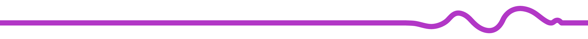 Divider line with groovy waves