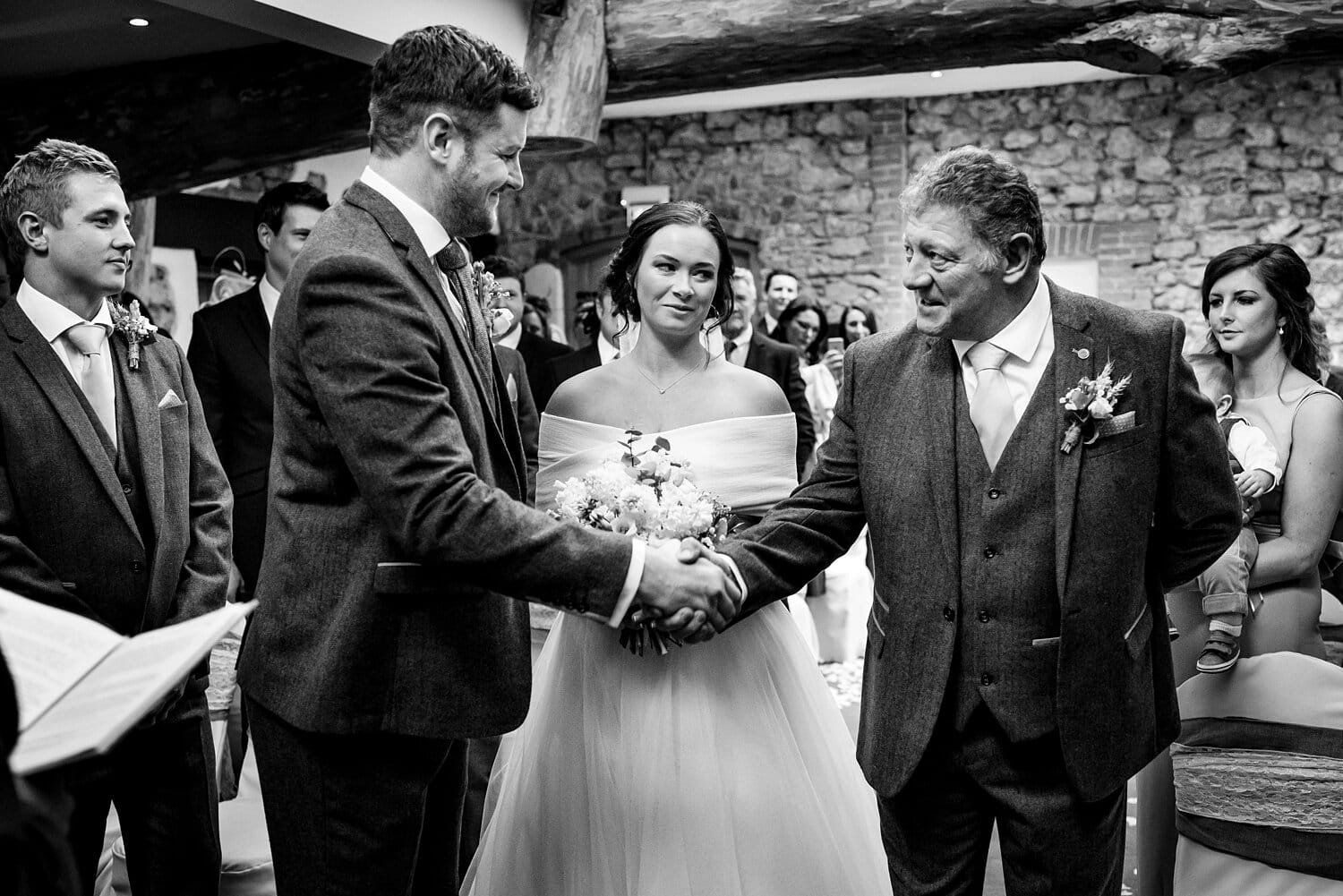 Oxwich Bay wedding by West Wales wedding photographer Rich Williams of Real & Rich Photography.