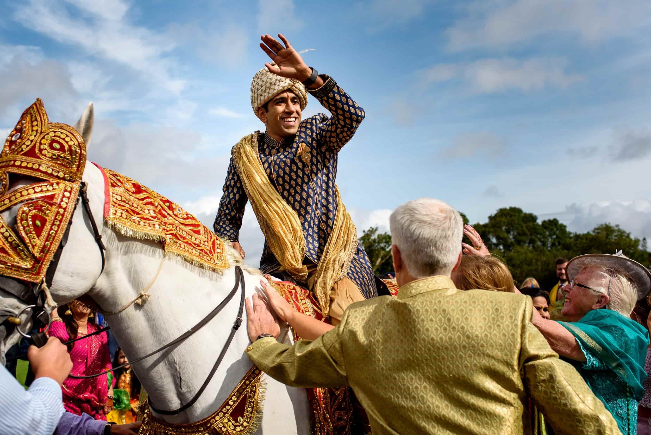Indian wedding in South Wales at Oldwalls Gower. Wedding photography by Real and Rich Photography.