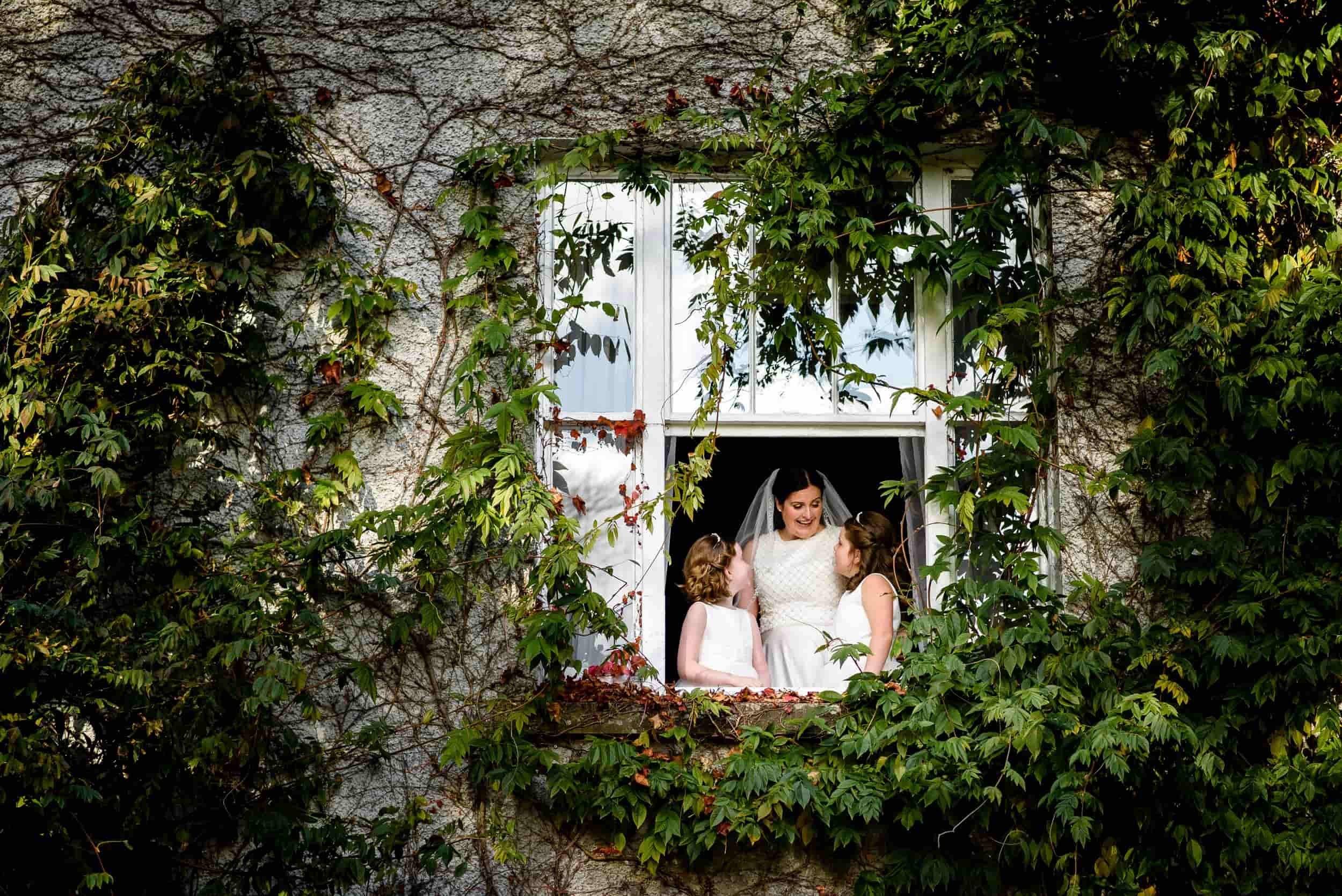 Wedding ceremony at Fairyhill Gower by Rich Williams of Real and Rich Photography, a Carmarthenshire-based Wedding Photographer.