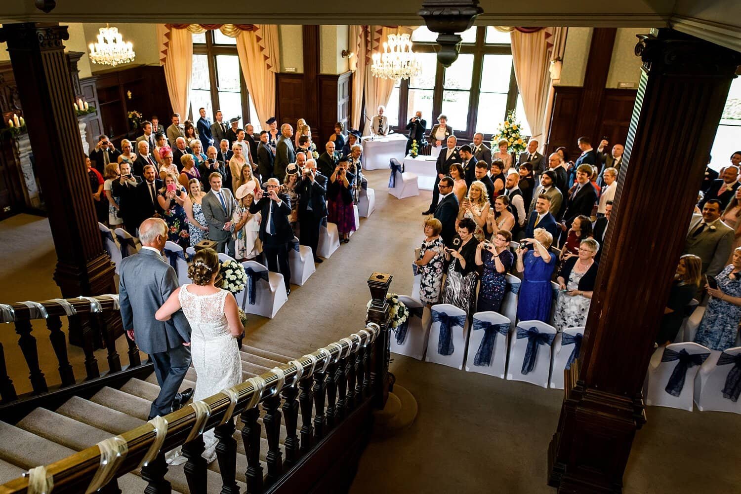 Buckland Hall wedding by West Wales wedding photographer Rich Williams of Real & Rich Photography.