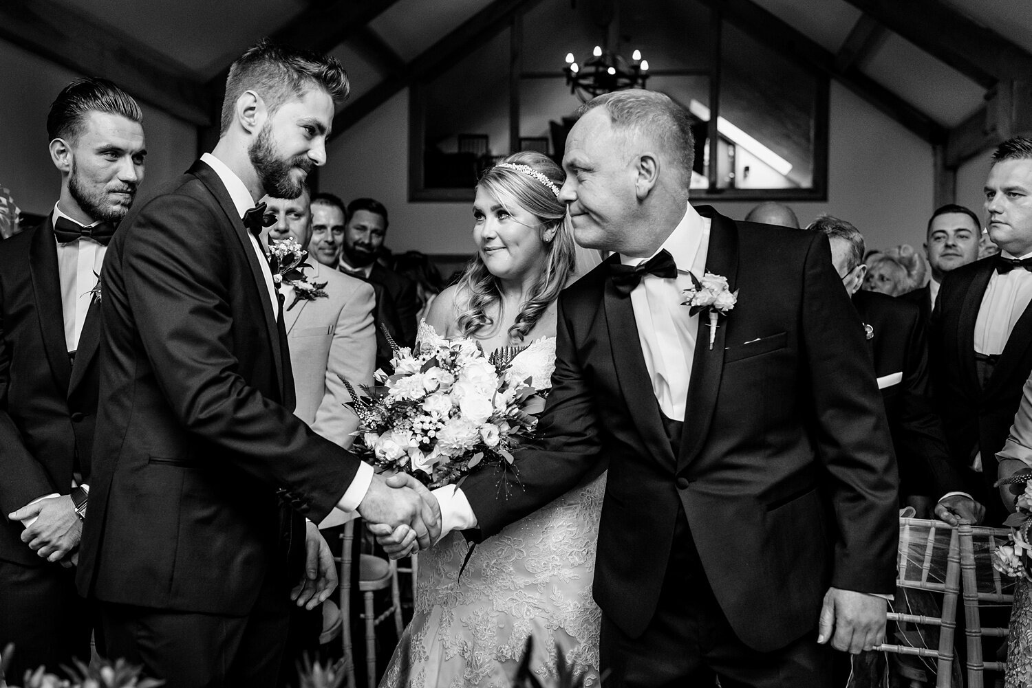 Oldwalls wedding ceremony photography by Rich Williams of Real and Rich Photography, a South Wales based Wedding Photographer.