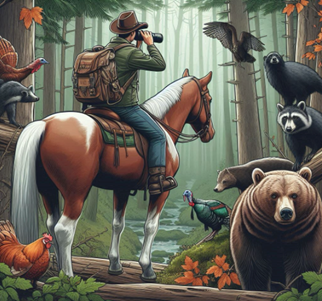 The Great Safari Hunt on Horseback