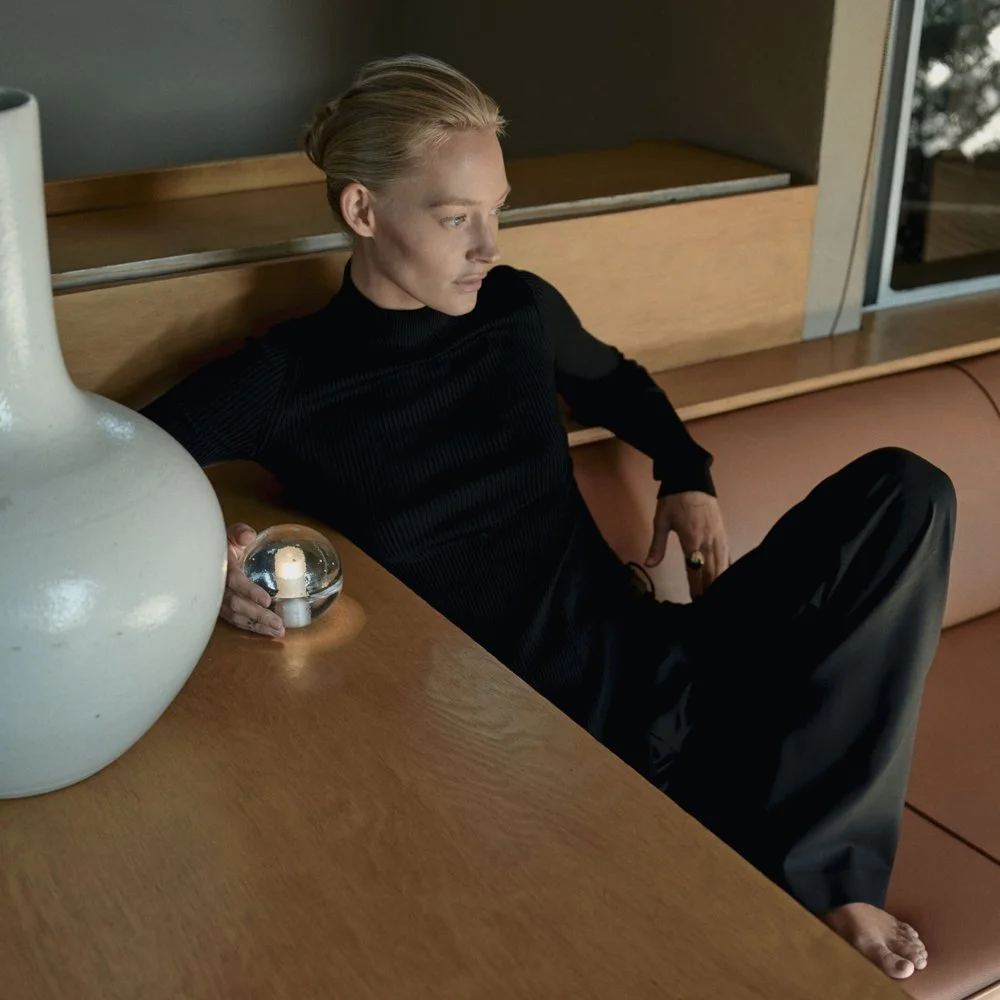 Bocci 14p Portable Lamp by Omer Arbel, rechargeable wireless table lamp with candle-like design, supplied by Abitalia South Coast in Dorset, Hampshire, and Surrey.