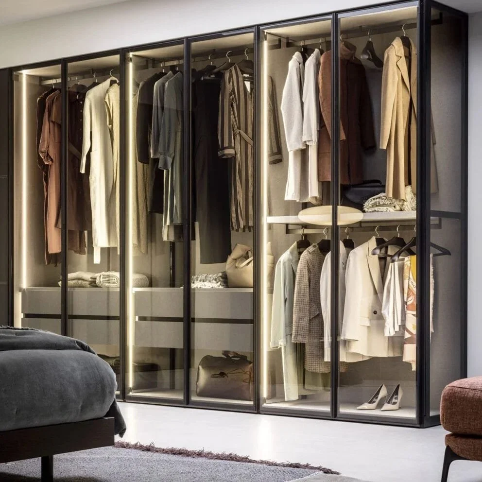 Luxury Wardrobe by novamobili designed by abitalia south coast across uk.