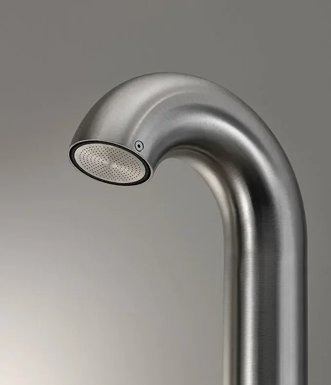 CEA Design Bold outdoor shower, showcased by Abitalia South Coast in Dorset, Hampshire, and Surrey.