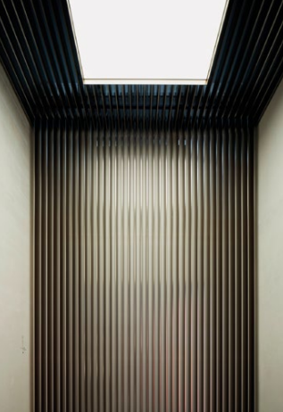 High-performance ceiling light designed for professional environments.