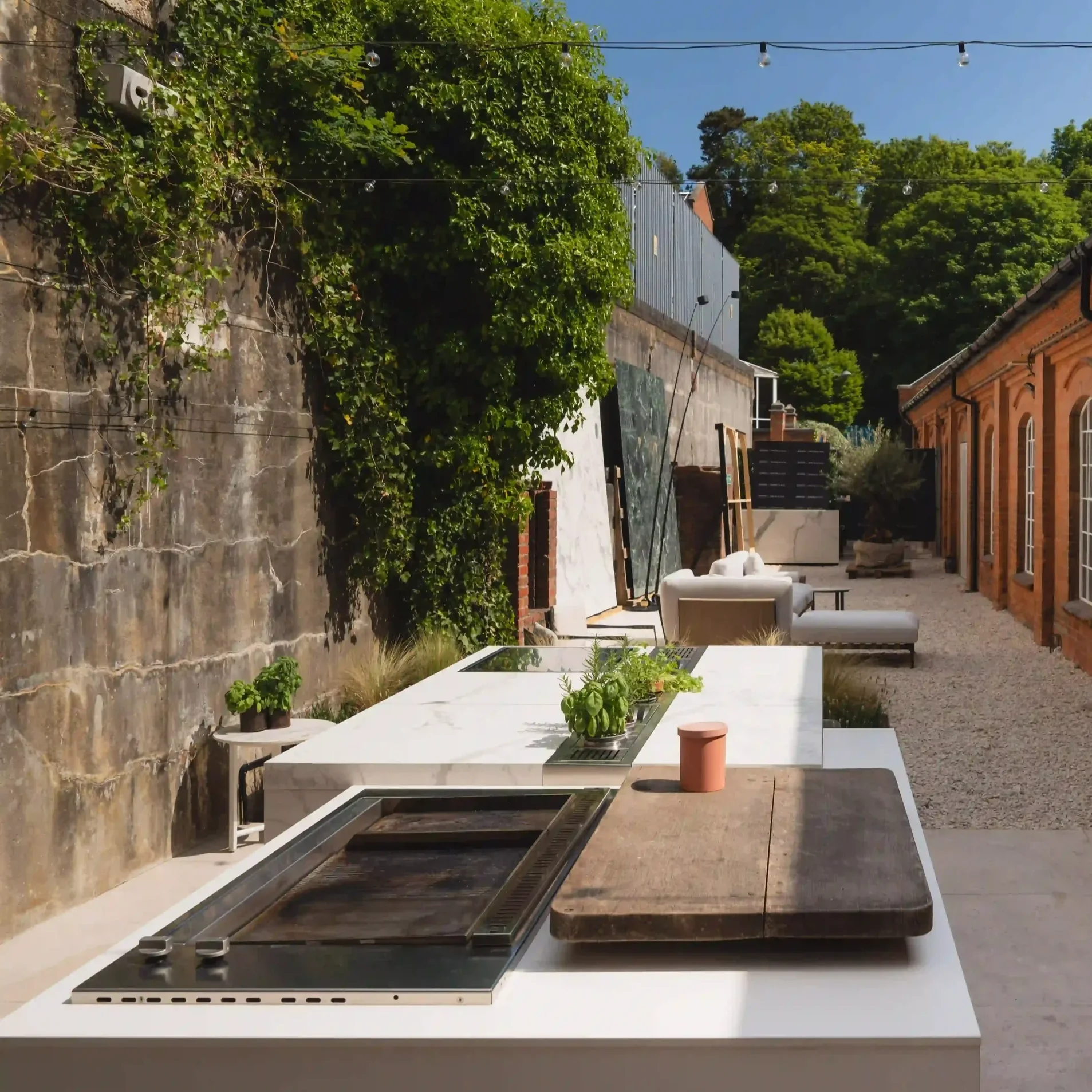 Loggia Out Zampieri modular outdoor kitchen.