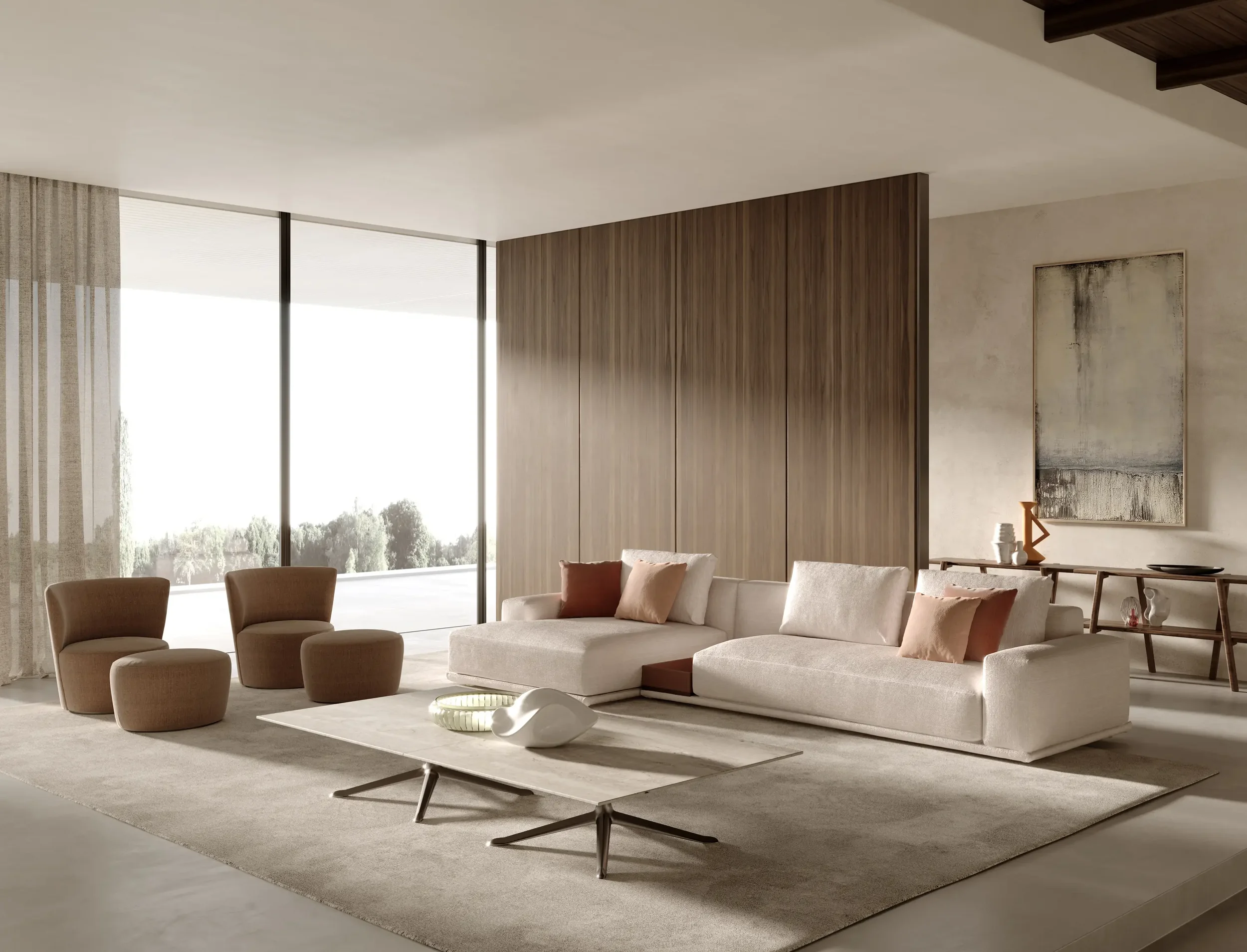 Verzelloni Martin sofa for contemporary interiors, supplied across Dorset, Hampshire and Surrey.