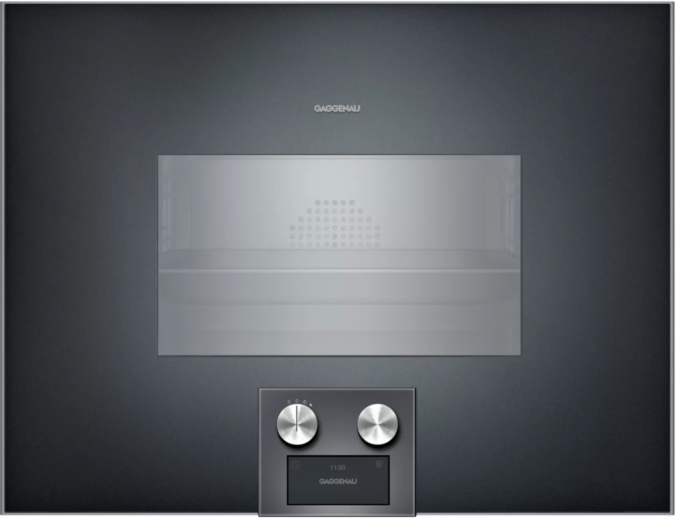 Gaggenau combi steam oven with steam and convection modes, available for luxury kitchen installations across Dorset and Surrey.