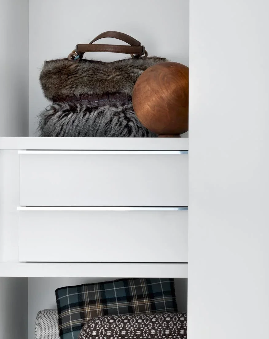 Modern storage solution by Giellesse combining precision engineering and minimal aesthetics.