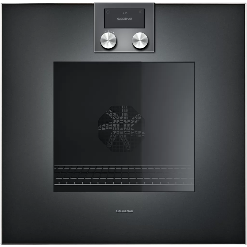 Gaggenau built-in electric oven integrated into luxury kitchen, supplied across Dorset, Surrey and Hampshire.