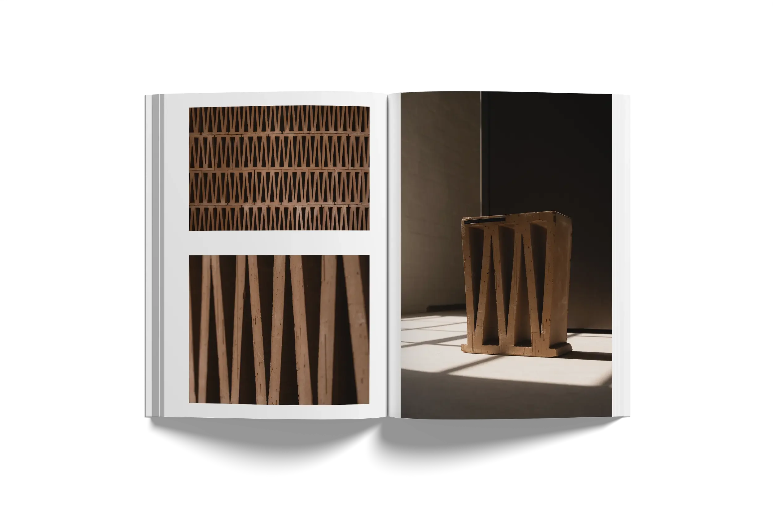 Mutina's Celosia Stone porcelain tile is on display at Abitalia South Coast in Poole, Dorset, UK.