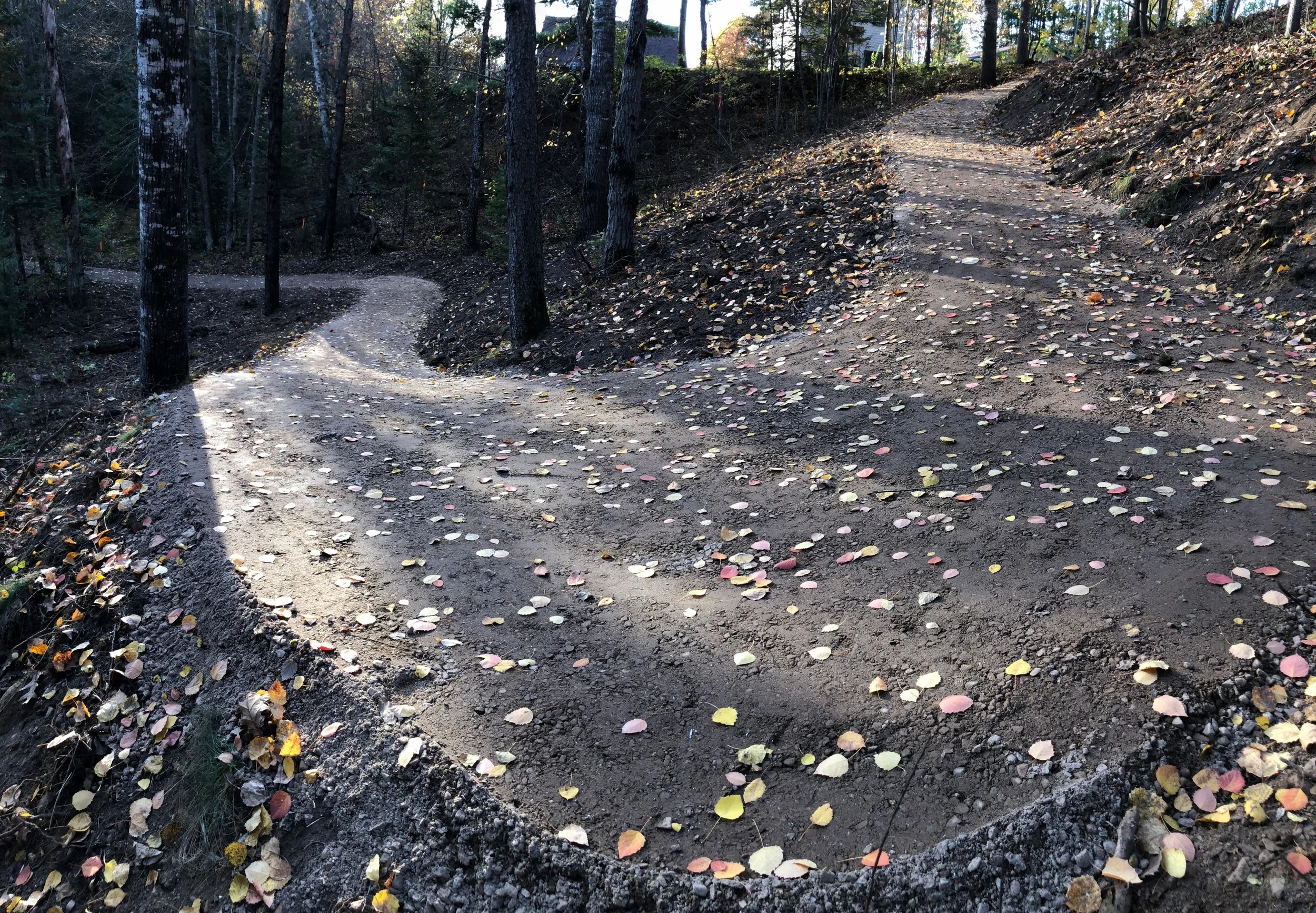 Path for easy access to the lake