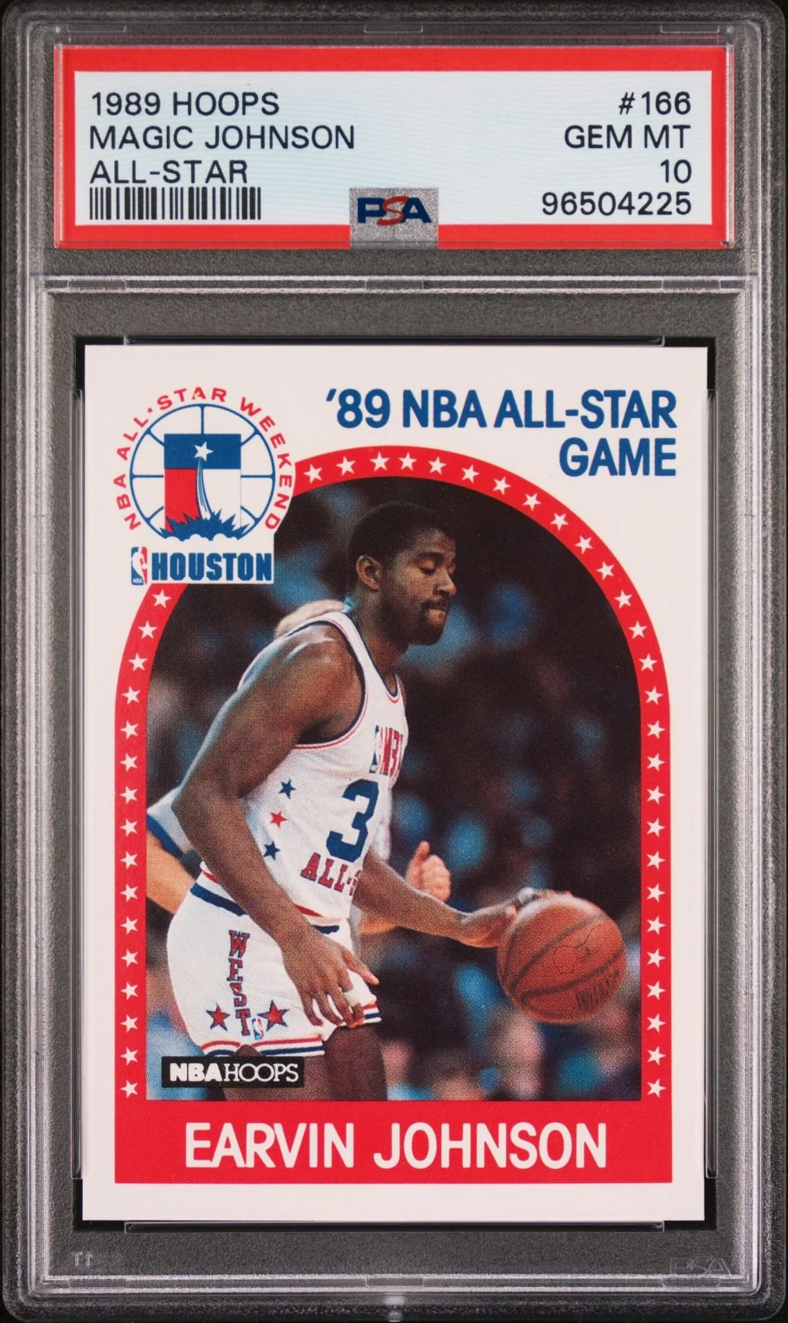 1989 HOOPS 166 MAGIC JOHNSON ALL-STAR