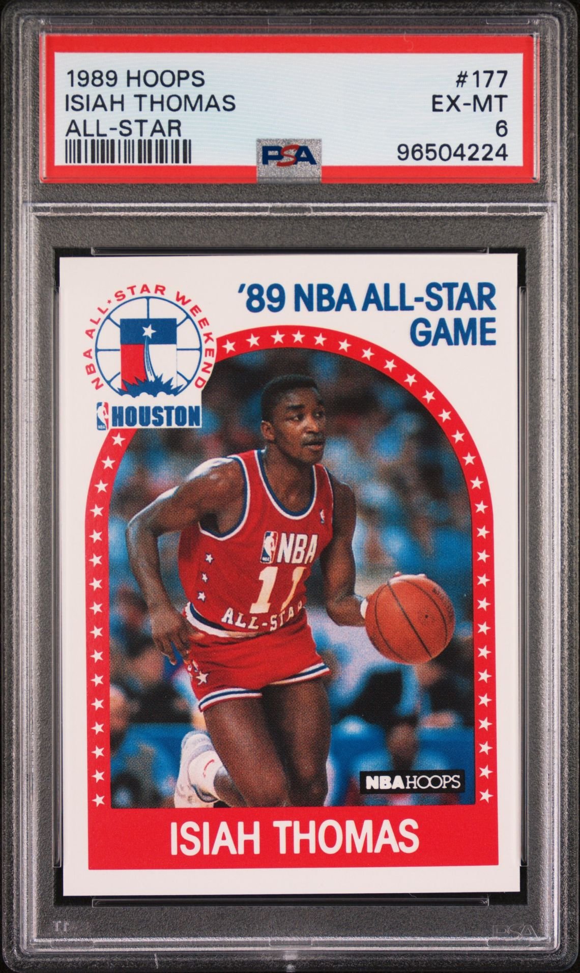 1989 HOOPS 177 ISIAH THOMAS ALL-STAR