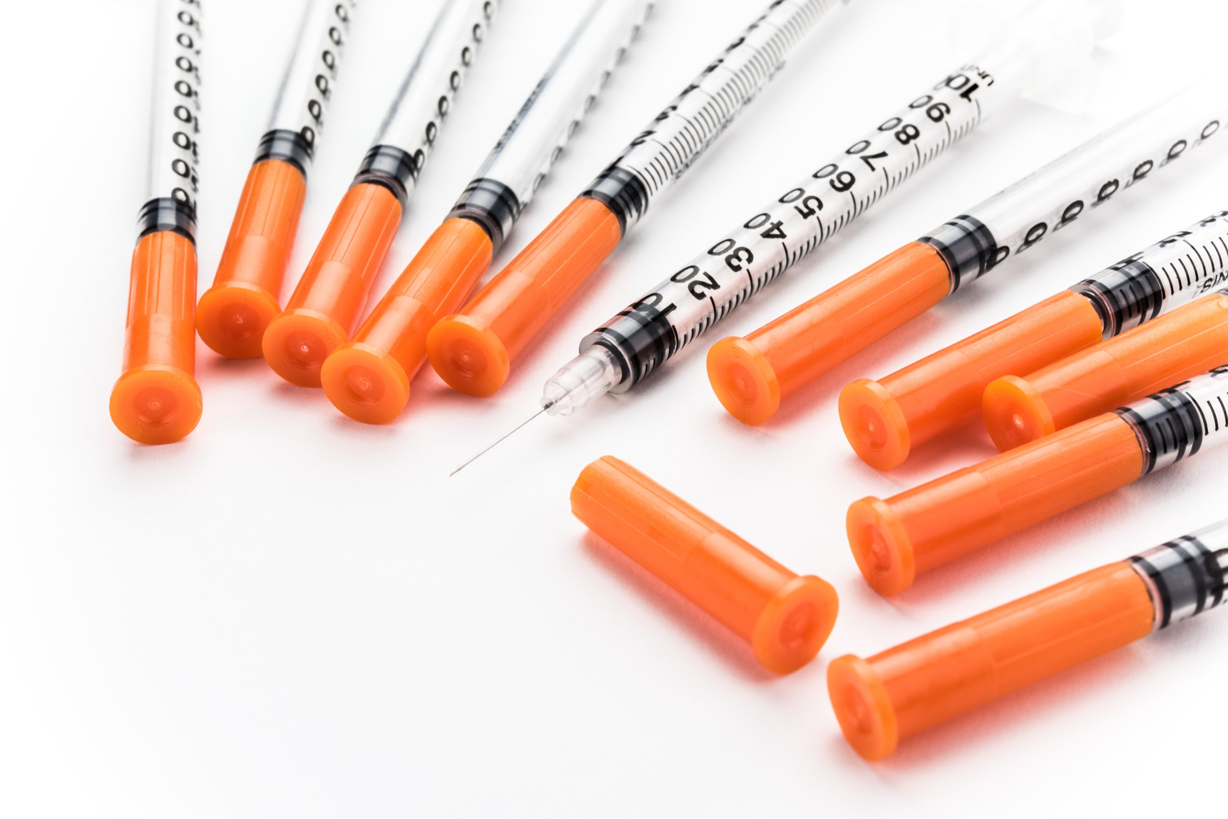 10 Pack U-100 Ins. Syringe 31G 1cc 5/16