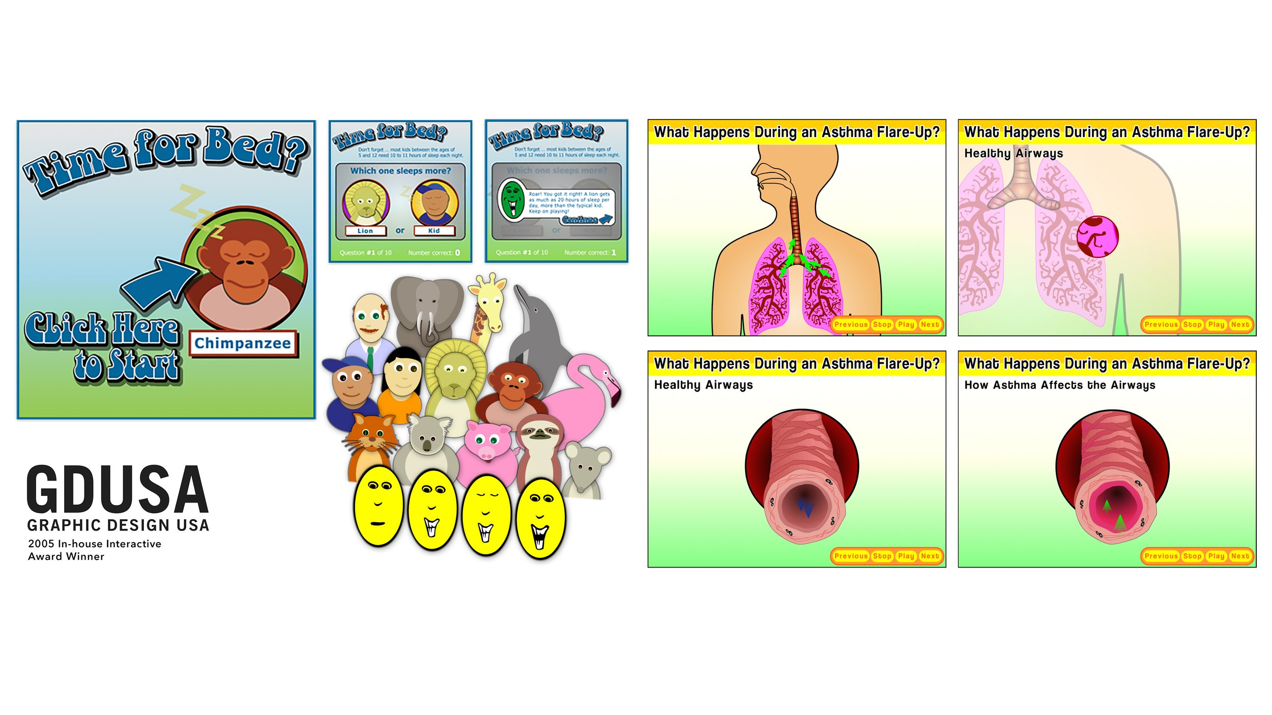KidsHealth.org Web Design & Illustration