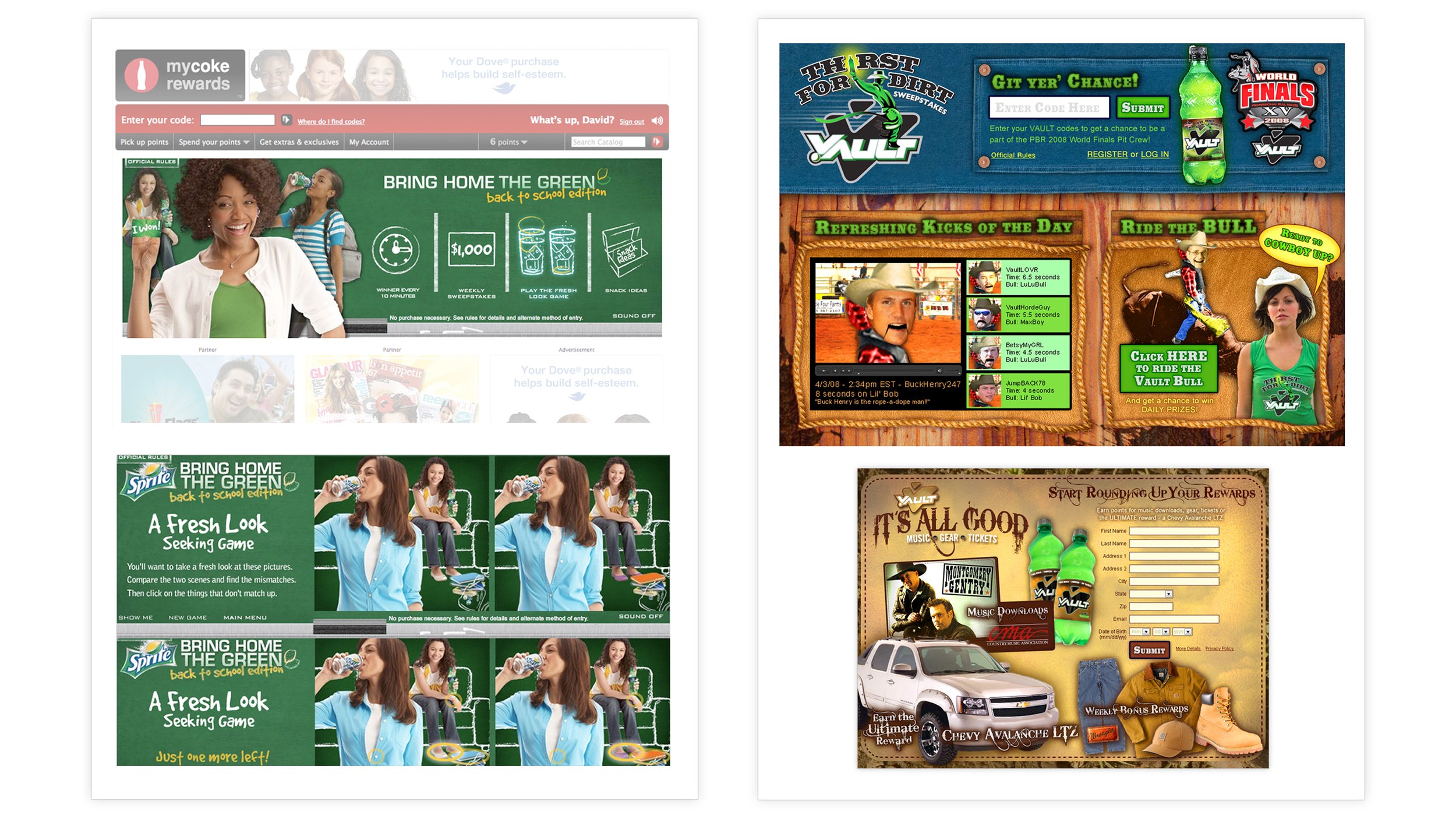 The Coca-Cola Company brand Website Updates