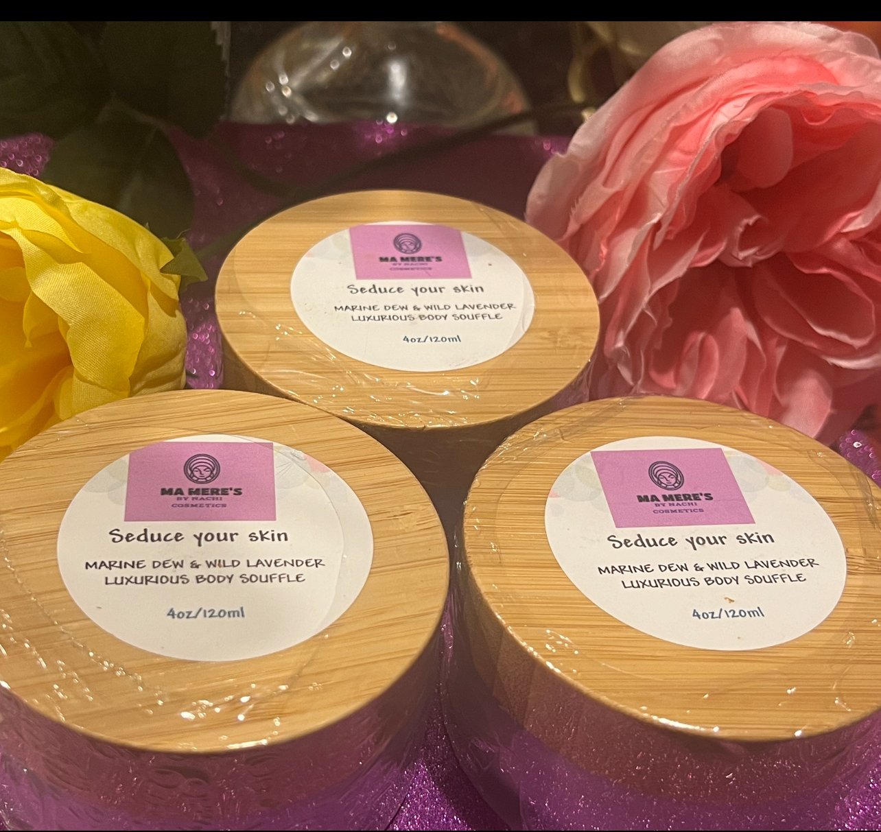 MARINE DEW & WILD LAVENDER LUXURIOUS BODY SOUFFLE (4oz/120g)