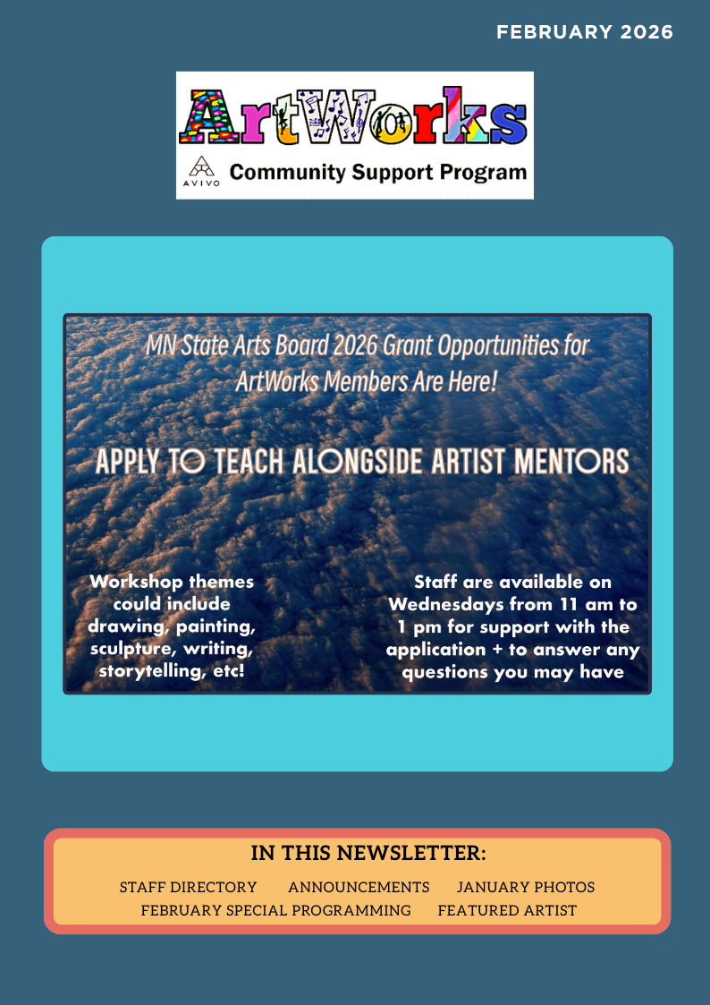 February Calendar and Newsletter