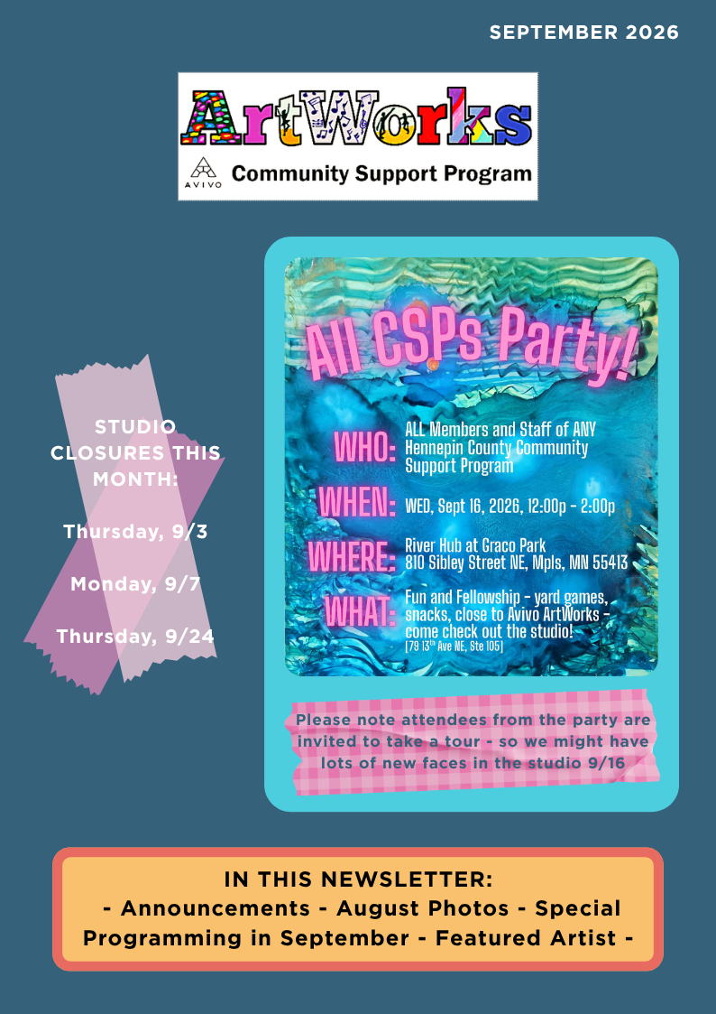 September Calendar and Newsletter