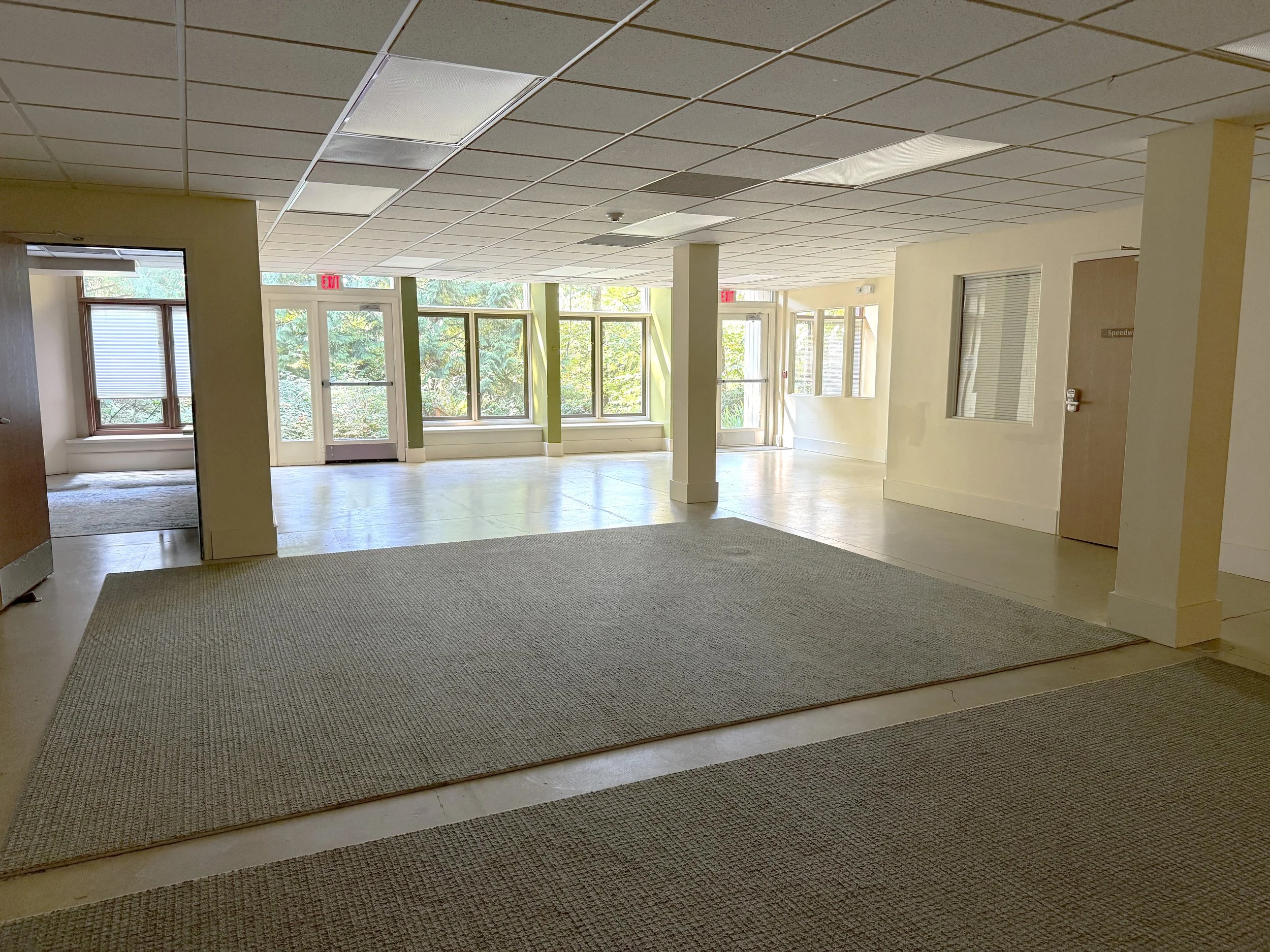 Gross motor and free play space