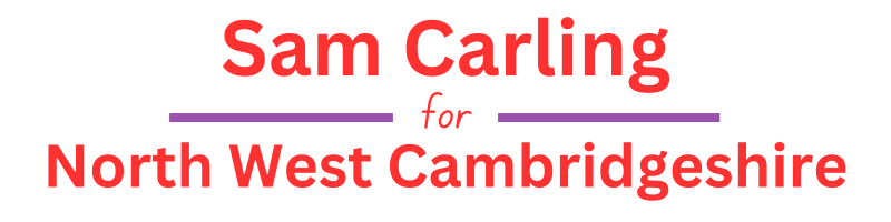 Sam Carling for North West Cambridgeshire