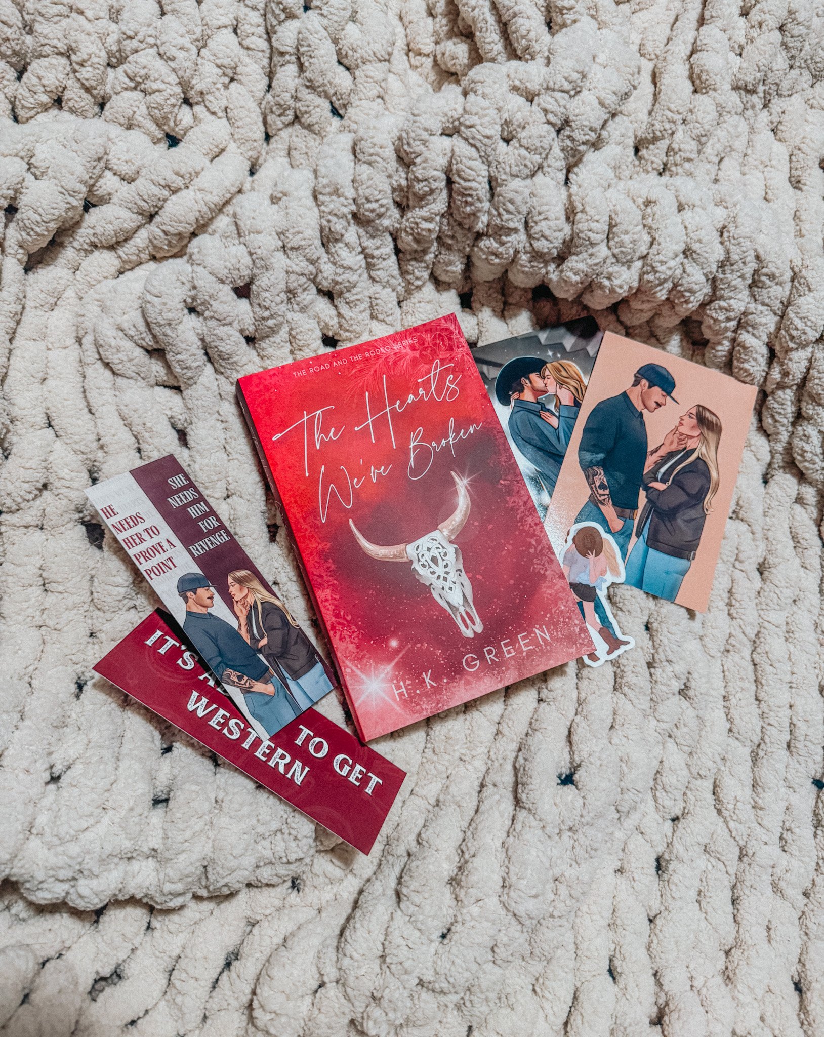 The Hearts We've Broken Signed Paperback + Swag