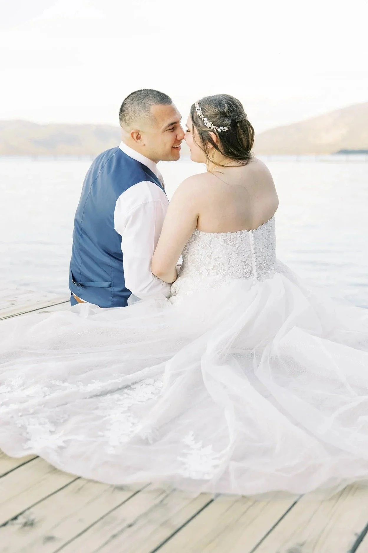 a couple at a livermore winery wedding venues