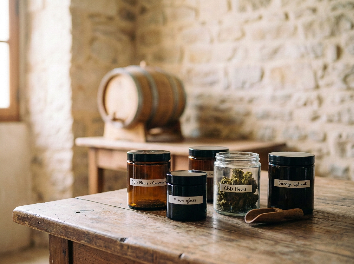 Comment Bien Conserver Ses Fleurs de CBD (Et Pourquoi Les Nôtres Vieillissent En Fût Avant Votre Commande)