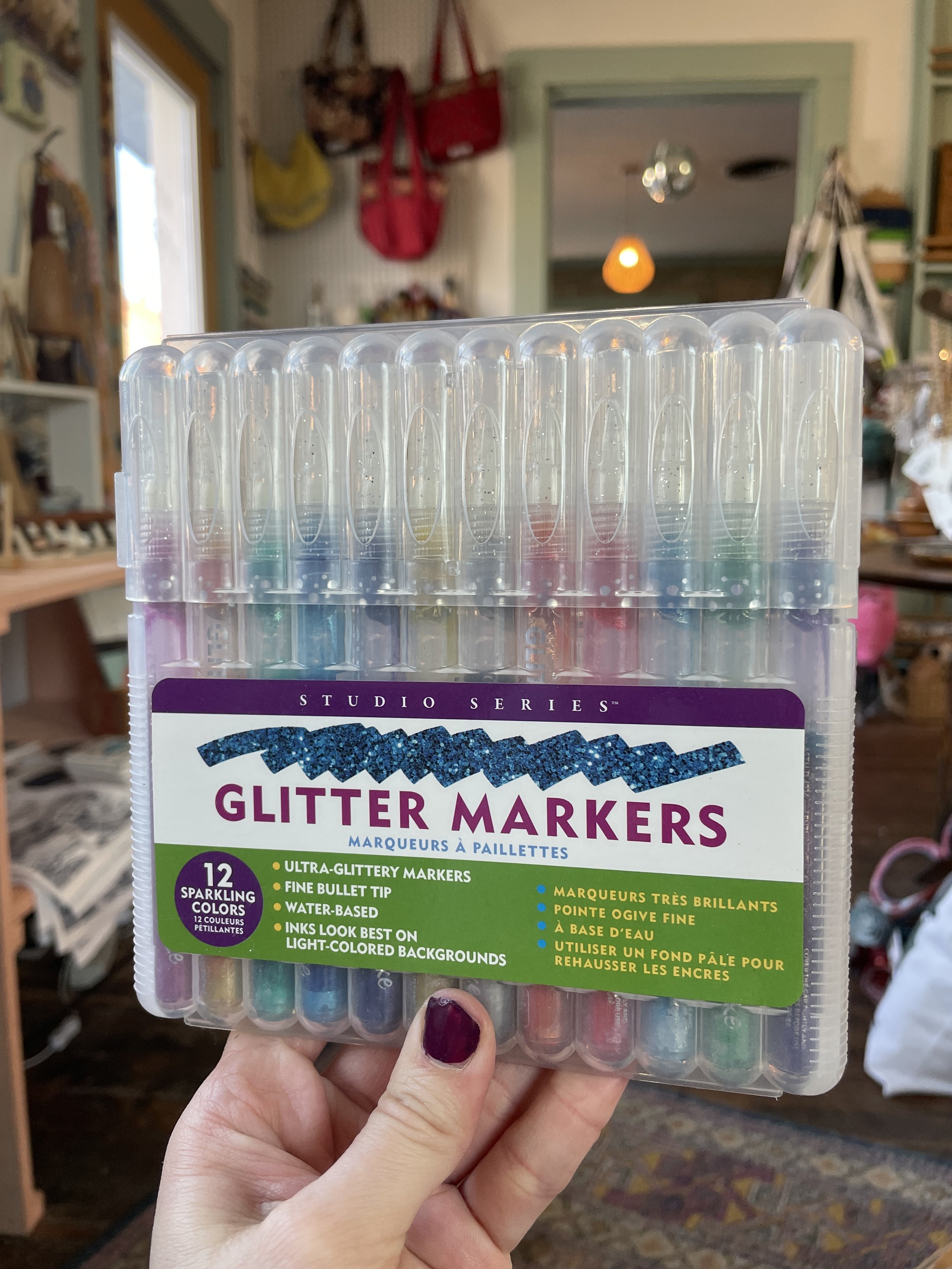 Glitter Markers