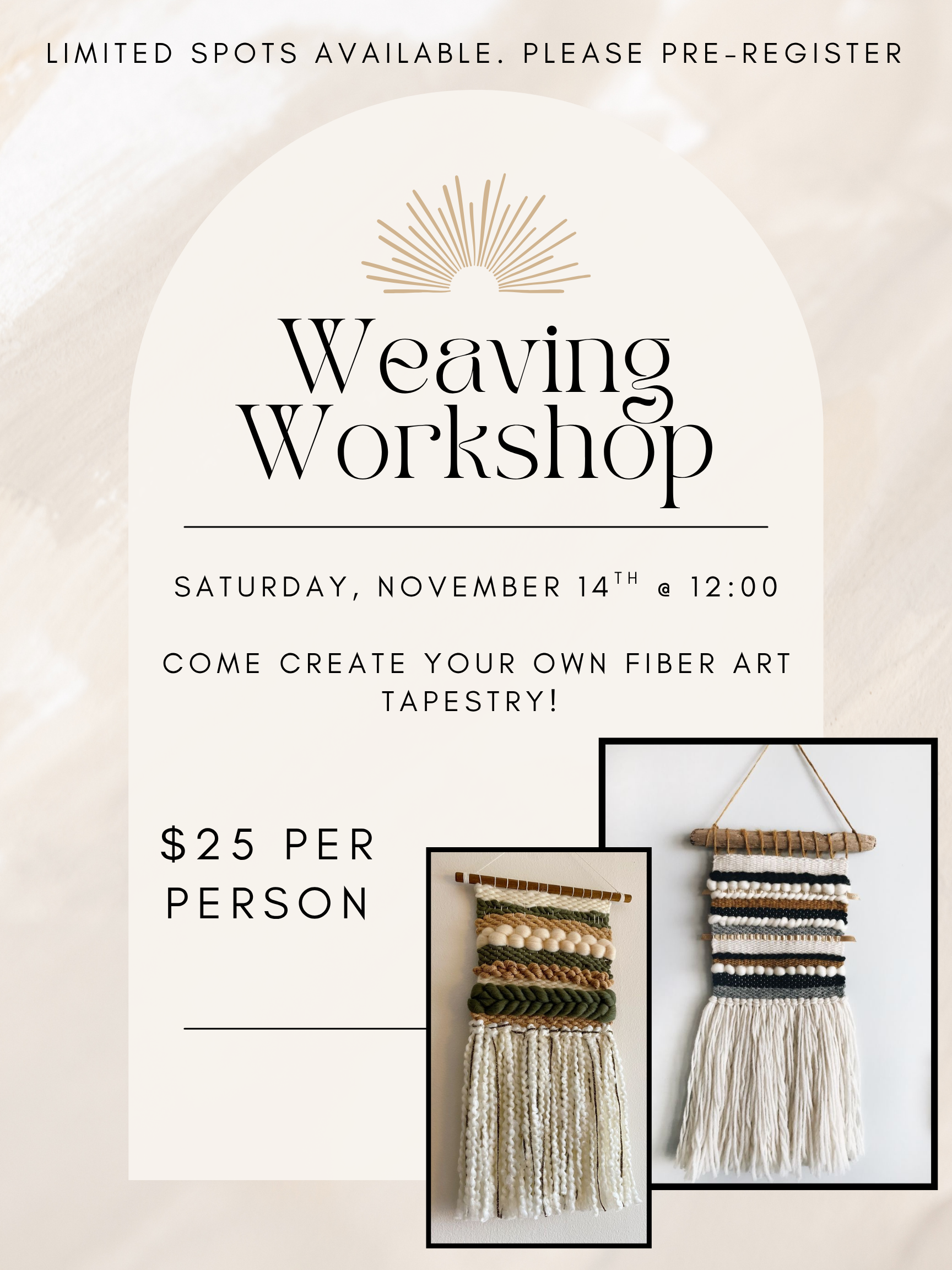 Weaving Workshop