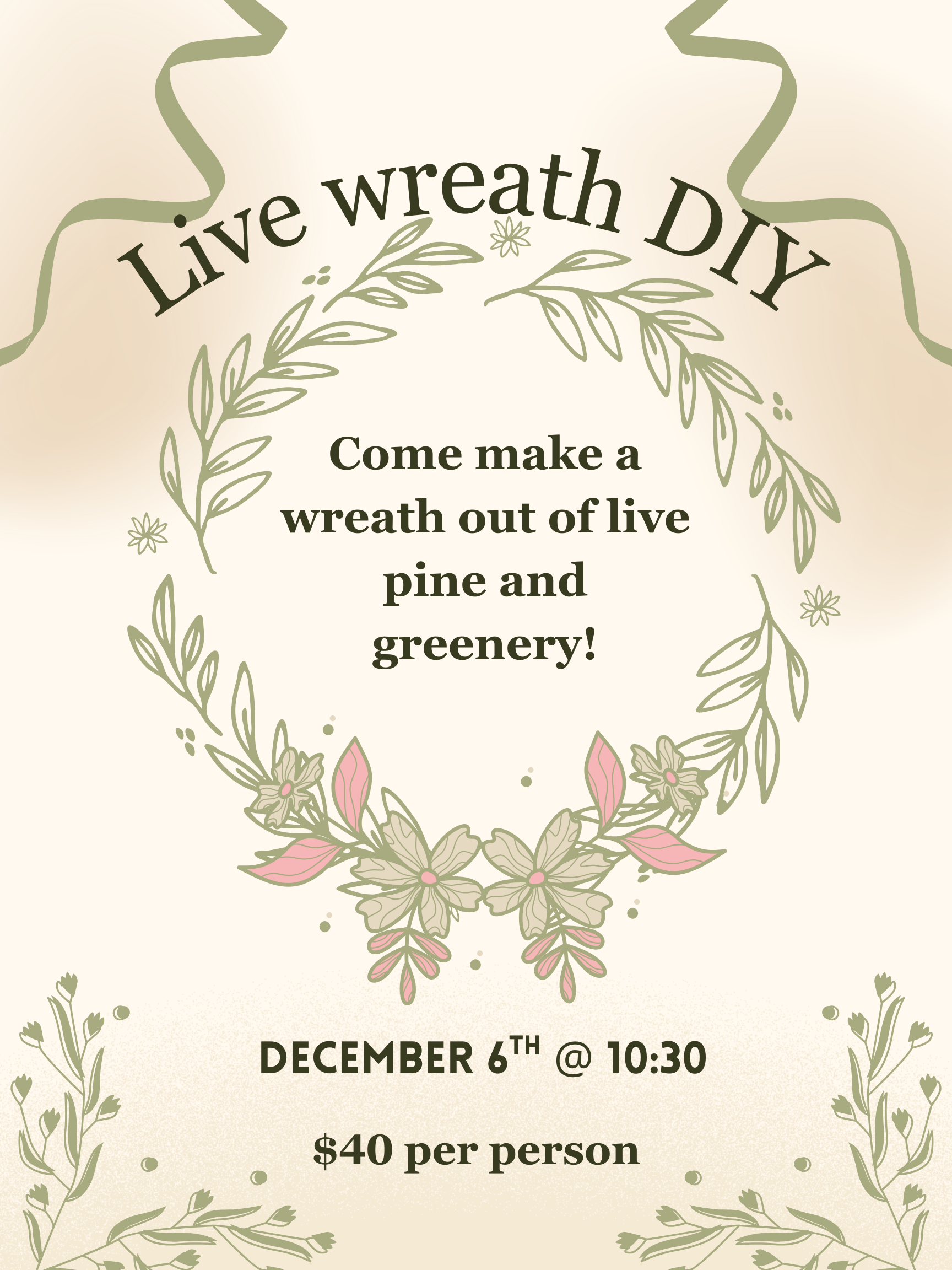Live Wreath Class