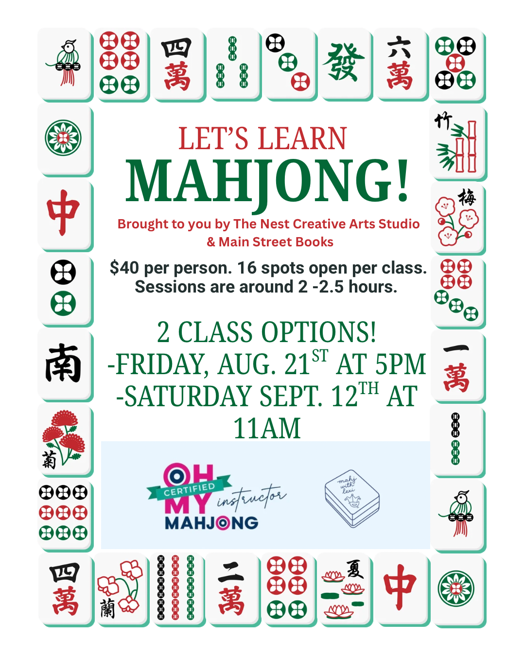 Let's Learn Mahjong!