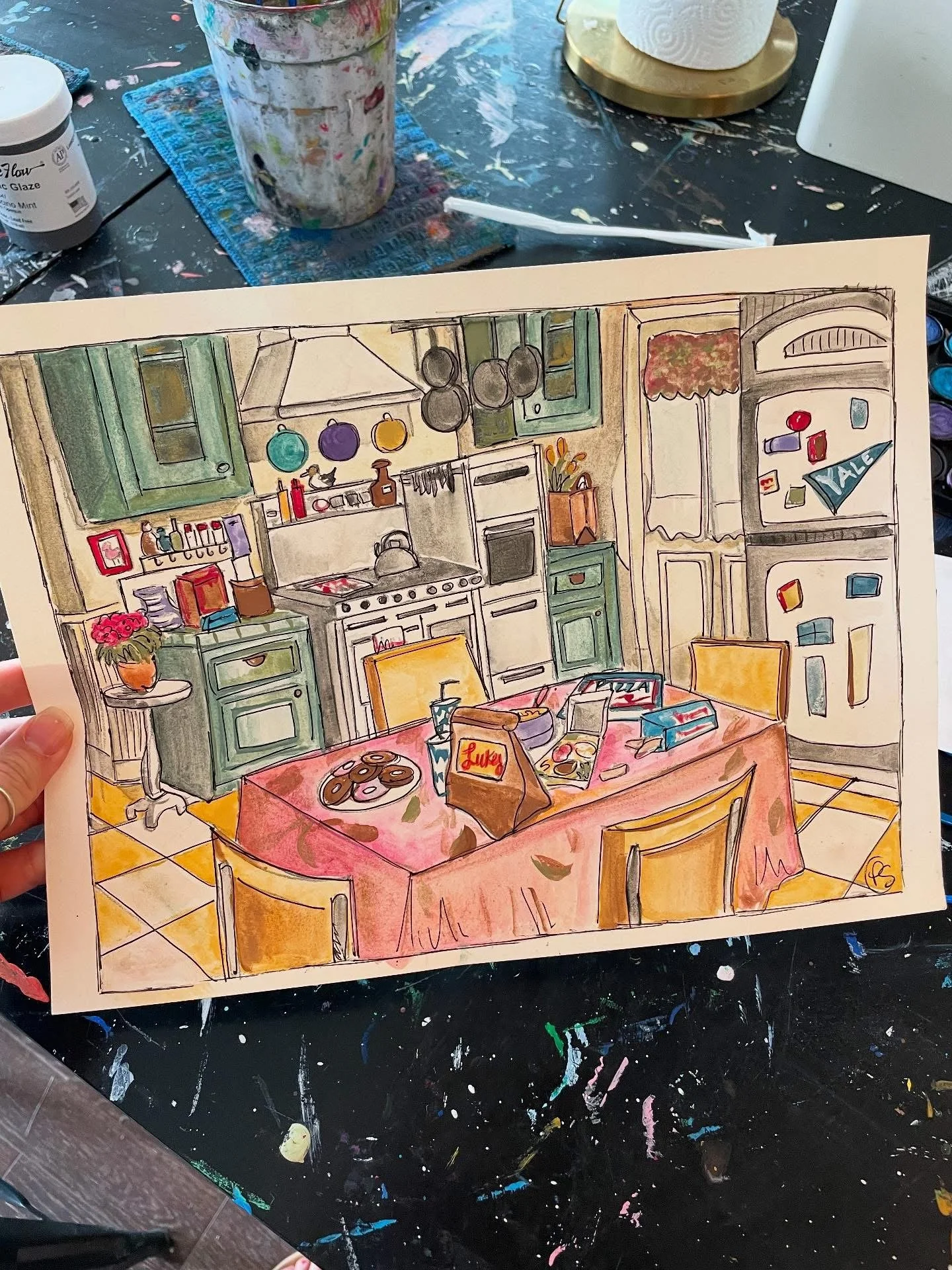 Gilmore Girl Watercolor Kit