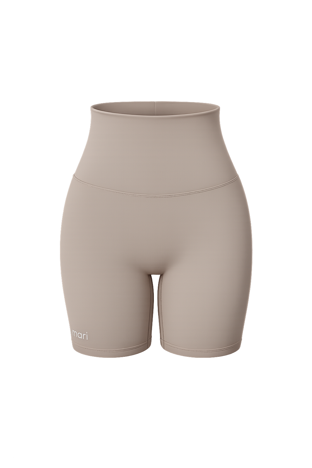 7" Comfort Biker Shorts - Tan