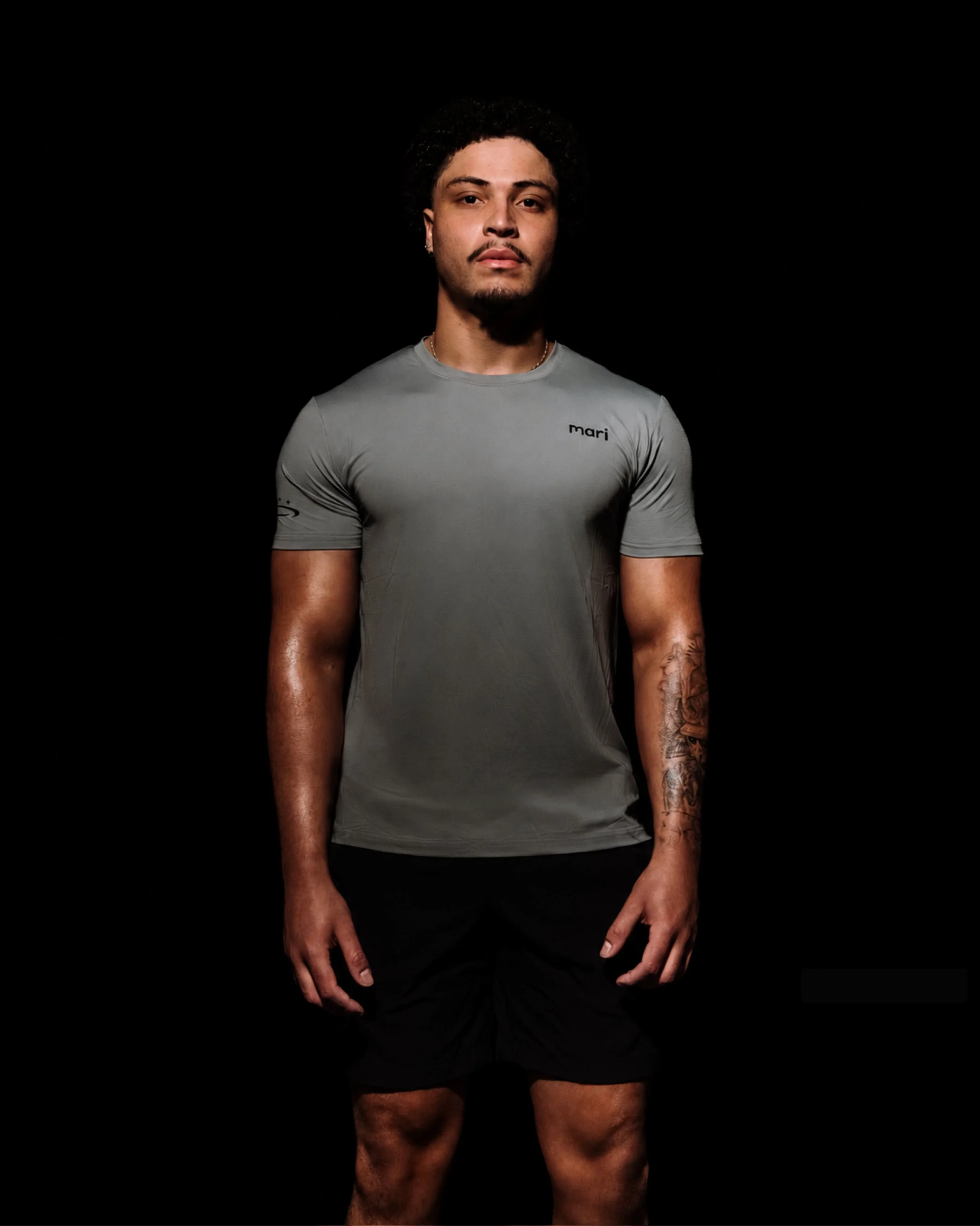 Adapt Tee - Chrome Grey