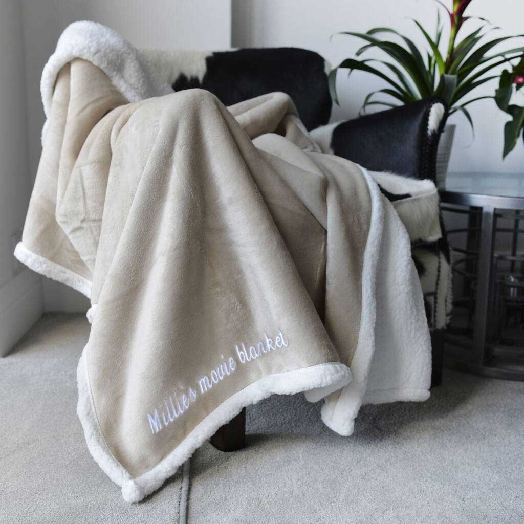 Gifts for her - A comfy faux fur blanket can add an element of surprise and make an ideal gift