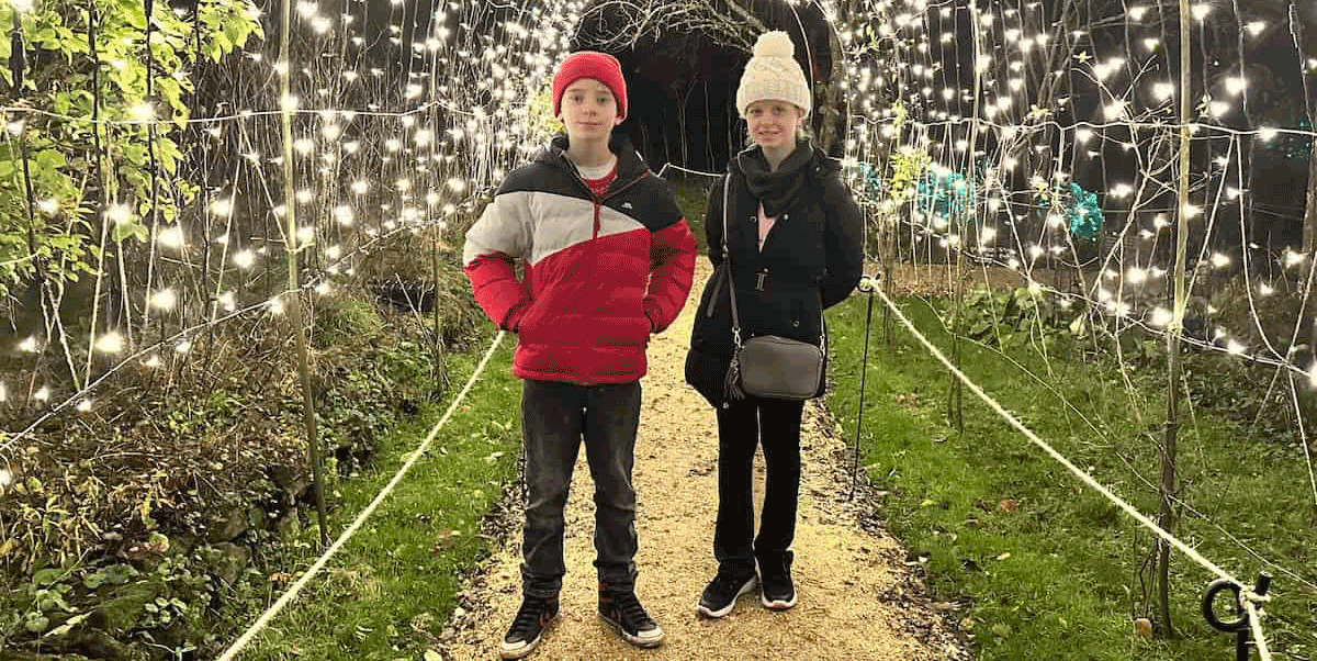 eco light trail gilbert white house 2025, gilbert white house christmas light trail, eco friendly christmas light events hampshire, sustainable christmas light trails uk, nature themed christmas light trail hampshire