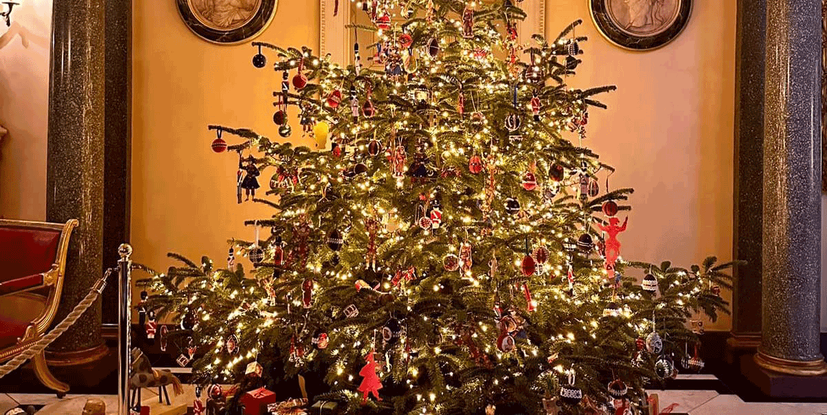 an enchanted christmas at hinton ampner 2025, hinton ampner christmas event hampshire, enchanted woodland christmas house experience, historic house christmas lights hampshire, national trust hinton ampner christmas