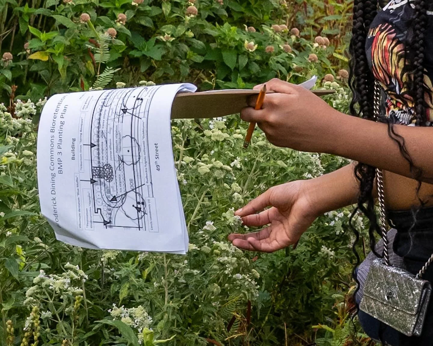 Learning about BMP&rsquo;s including plant identification. These kids are getting a head start in earning their Chesapeake Bay Landscape Professional Certification! 
*
*
#chesapeakebaylandscapeprofessional @wetlandswatchva #norfolkva #bestmanagementp