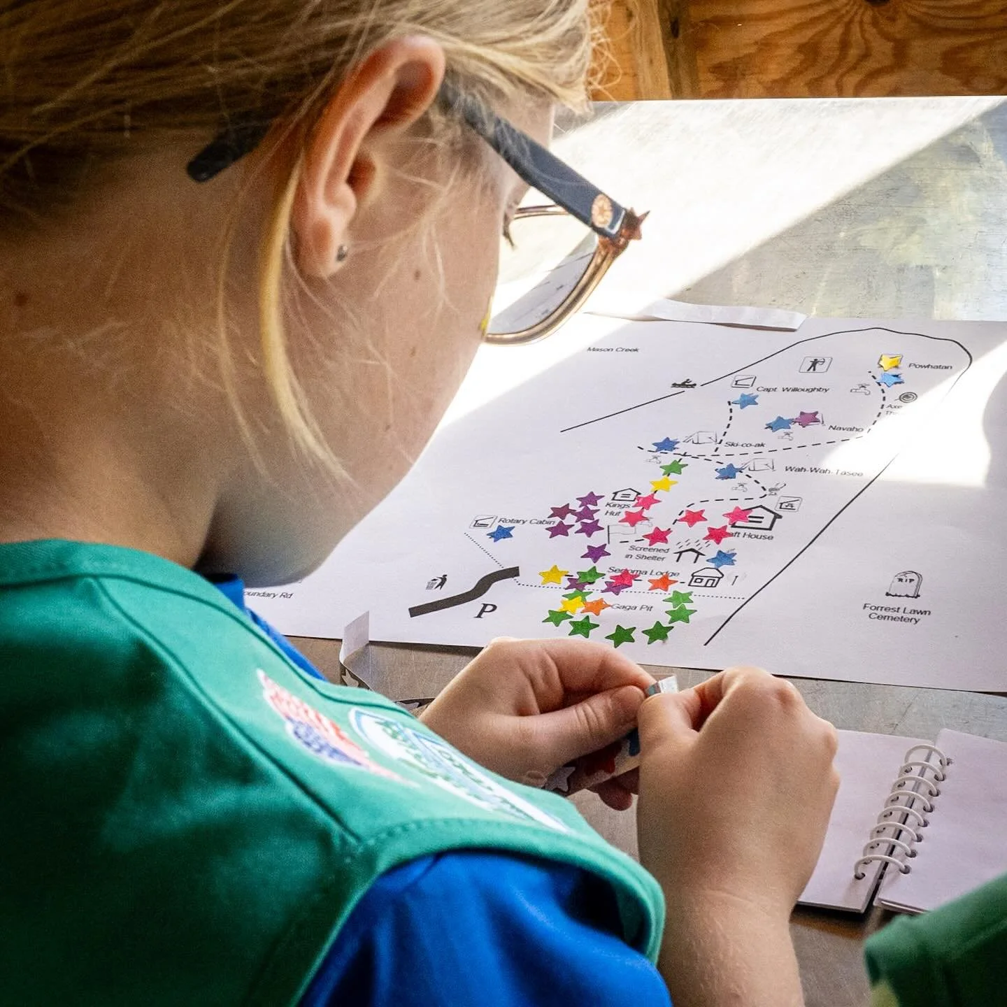 It&rsquo;s that time of year! Great afternoon with Girl Scouts learning to map with the Sea Level Rise app for Catch the King! This is the week! 
*
*
*
@wetlandswatchva #catchtheking2025 #chesapeakebay #norfolkva