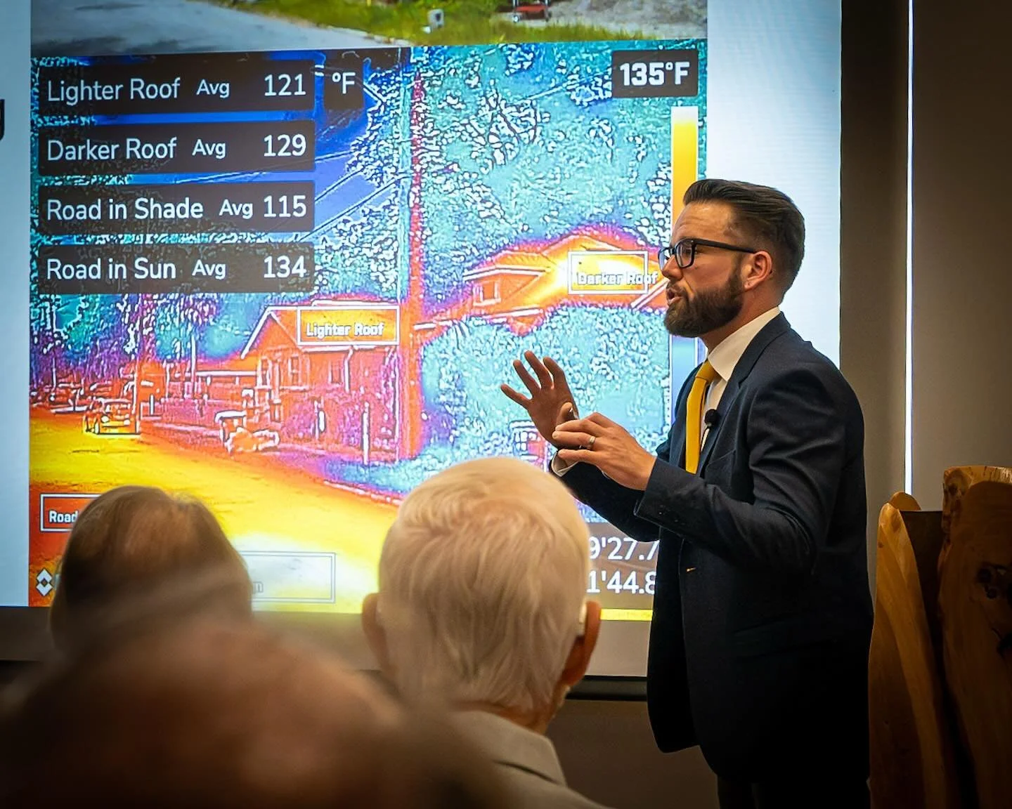 A fabulous final @chesapeakebayfoundation Climare Speaker Series speaker, @jer_science !! This was such a great series of events!