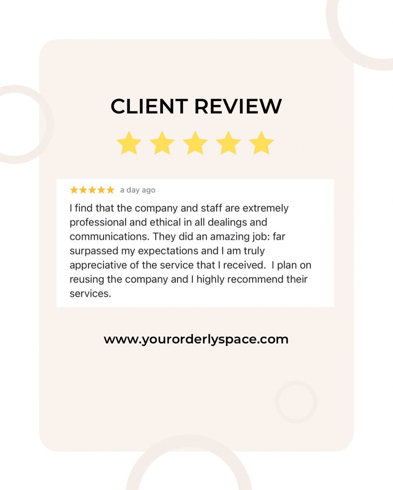 Every once in a while, I read a review and think, &ldquo;Is this really about me?&rdquo; 🥹
So thankful for clients who trust me and for the ability to do this work with care, integrity, and purpose.

Grateful beyond words ✨