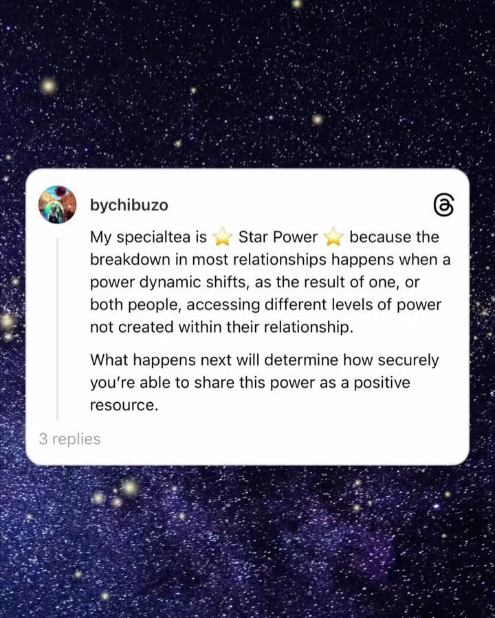 But what a beautiful thing to learn! 💫
&bull;
For further STAR SUPPORT rising into and repairing this ancient, prophetic, playful, AWESOME power within you&mdash;join my outgoing newsletter! ⚡️⭐️ 

The Star&rsquo;s sanctuary for truth and play to co